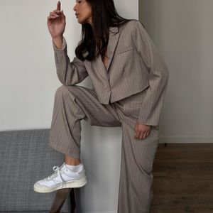 Beige Suit / blazer and pants